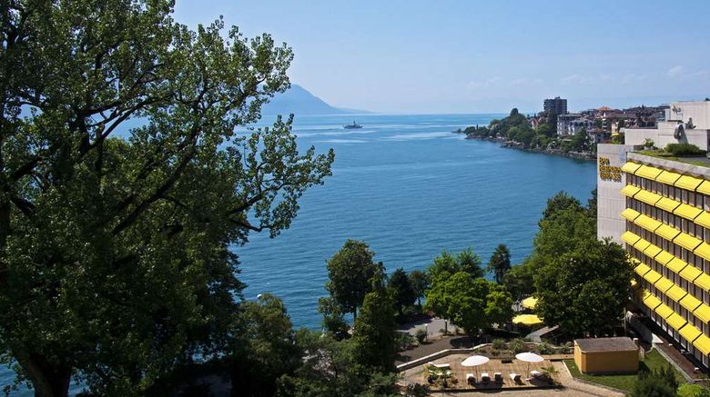 Royal Plaza Montreux Exterior. Images powered by <a href="https://iceportal.shijigroup.com" target="_blank" rel="noopener">Ice Portal</a>.