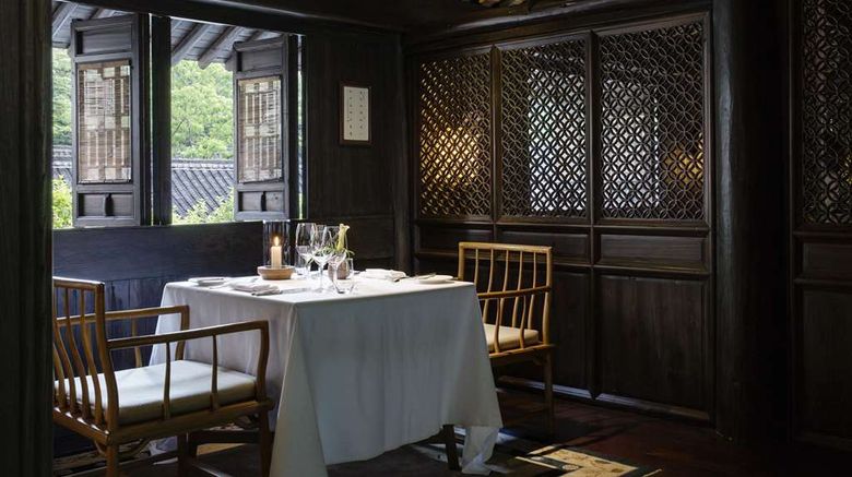 <b>Amanfayun Restaurant</b>. Images powered by <a href=https://www.travelagewest.com/Hotels/Hangzhou-China/