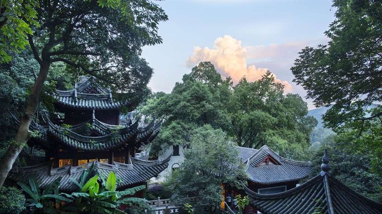 <b>Amanfayun Exterior</b>. Images powered by <a href=https://www.travelagewest.com/Hotels/Hangzhou-China/