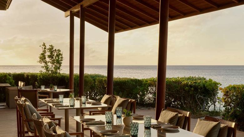 <b>Amanyara Restaurant</b>. Images powered by <a href="https://iceportal.shijigroup.com/" title="IcePortal" target="_blank">IcePortal</a>.