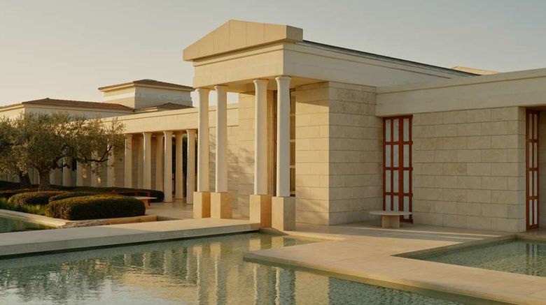 <b>Amanzoe Exterior</b>. Images powered by <a href="https://iceportal.shijigroup.com/" title="IcePortal" target="_blank">IcePortal</a>.