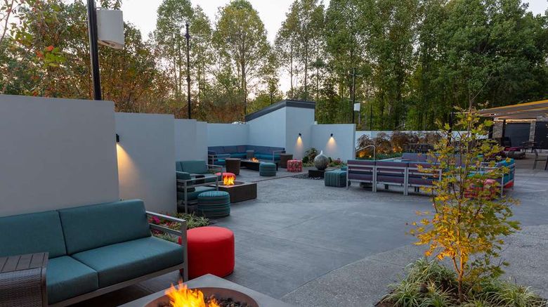 <b>Hilton Garden Inn Asheville South Exterior</b>. Images powered by <a href="https://iceportal.shijigroup.com/" title="IcePortal" target="_blank">IcePortal</a>.