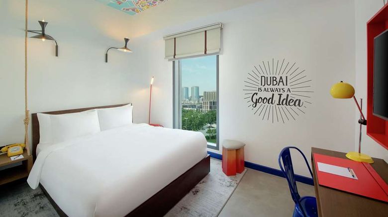 <b>Hampton by Hilton Dubai Al Seef Room</b>. Images powered by <a href="https://iceportal.shijigroup.com/" title="IcePortal" target="_blank">IcePortal</a>.