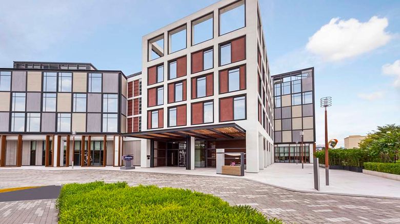 <b>Hampton by Hilton Dubai Al Seef Exterior</b>. Images powered by <a href="https://iceportal.shijigroup.com/" title="IcePortal" target="_blank">IcePortal</a>.