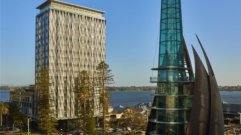 <b>DoubleTree by Hilton Perth Waterfront Exterior</b>. Images powered by <a href="https://iceportal.shijigroup.com/" title="IcePortal" target="_blank">IcePortal</a>.