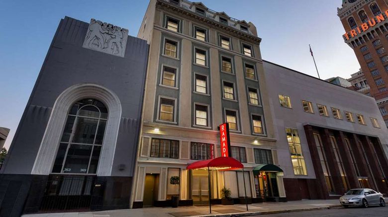 <b>Ramada by Wyndham Oakland Dwntn City Ctr Exterior</b>. Images powered by <a href="https://iceportal.shijigroup.com/" title="IcePortal" target="_blank">IcePortal</a>.