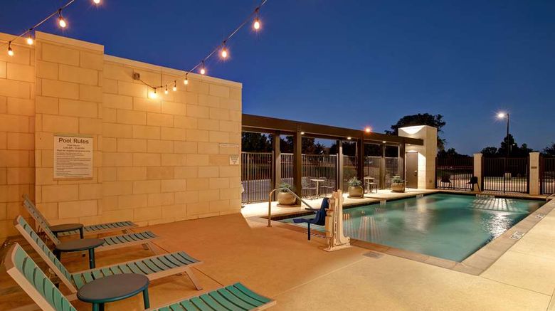 <b>Home2 Suites by Hilton Lewisville Dallas Pool</b>. Images powered by <a href="https://iceportal.shijigroup.com/" title="IcePortal" target="_blank">IcePortal</a>.