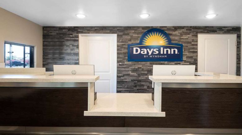<b>Days Inn by Wyndham Galt Lobby</b>. Images powered by <a href="https://iceportal.shijigroup.com/" title="IcePortal" target="_blank">IcePortal</a>.