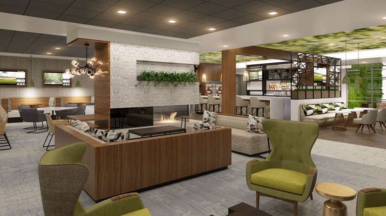 <b>Wyndham Garden Sacramento Airport Lobby</b>. Images powered by <a href="https://iceportal.shijigroup.com/" title="IcePortal" target="_blank">IcePortal</a>.