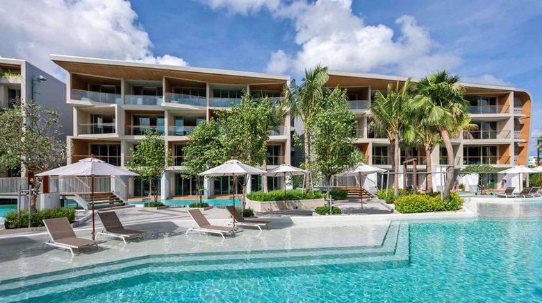 <b>Wyndham Grand Nai Harn Beach Phuket Exterior</b>. Images powered by <a href="https://iceportal.shijigroup.com/" title="IcePortal" target="_blank">IcePortal</a>.