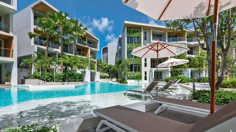 <b>Wyndham Grand Nai Harn Beach Phuket Exterior</b>. Images powered by <a href="https://iceportal.shijigroup.com/" title="IcePortal" target="_blank">IcePortal</a>.