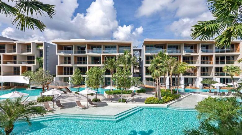 <b>Wyndham Grand Nai Harn Beach Phuket Exterior</b>. Images powered by <a href="https://iceportal.shijigroup.com/" title="IcePortal" target="_blank">IcePortal</a>.