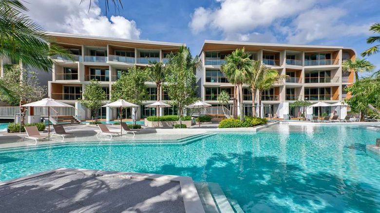 <b>Wyndham Grand Nai Harn Beach Phuket Exterior</b>. Images powered by <a href="https://iceportal.shijigroup.com/" title="IcePortal" target="_blank">IcePortal</a>.
