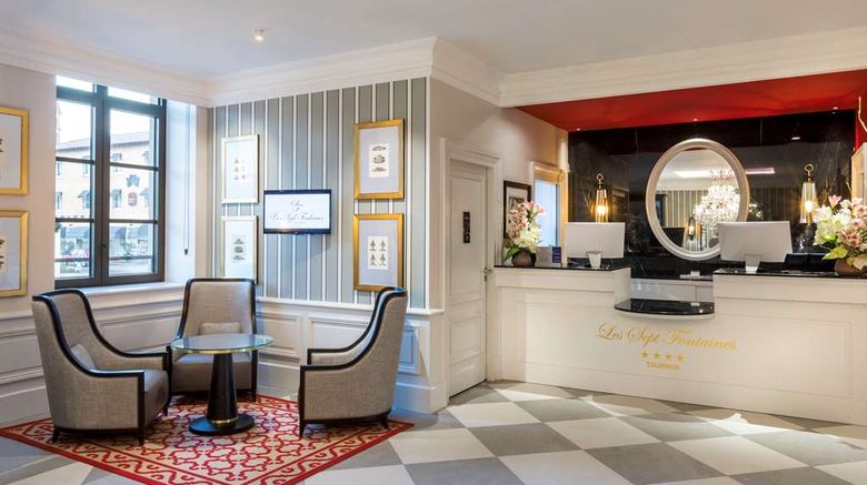 <b>Best Western Premier Les Sept Fontaines Lobby</b>. Images powered by <a href="https://iceportal.shijigroup.com/" title="IcePortal" target="_blank">IcePortal</a>.