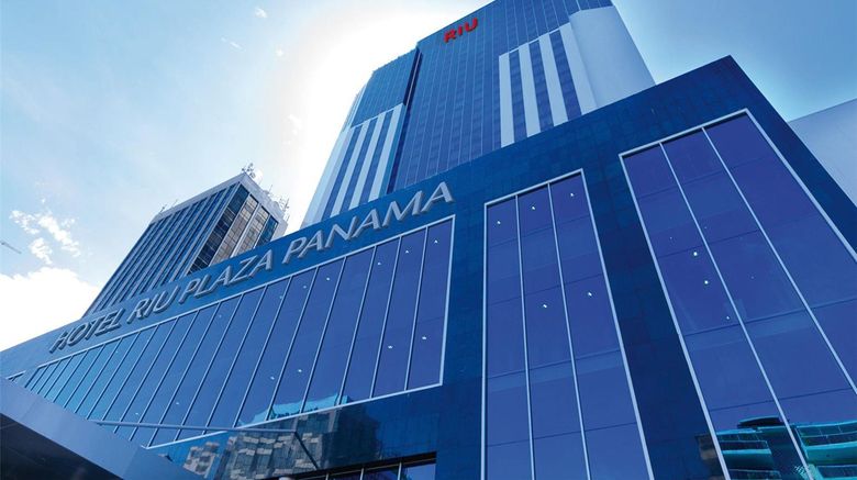 Hotel Riu Plaza Panama Exterior. Images powered by <a href="https://iceportal.shijigroup.com" target="_blank" rel="noopener">Ice Portal</a>.