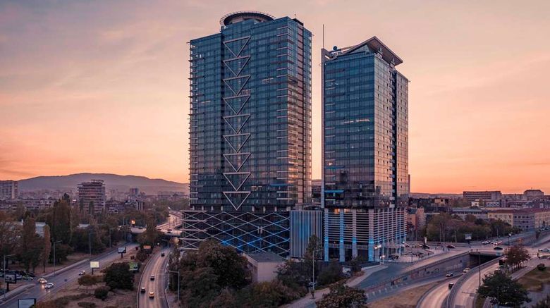 <b>Grand Hotel Millennium Sofia Exterior</b>. Images powered by <a href="https://iceportal.shijigroup.com/" title="IcePortal" target="_blank">IcePortal</a>.