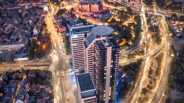 <b>Grand Hotel Millennium Sofia Exterior</b>. Images powered by <a href="https://iceportal.shijigroup.com/" title="IcePortal" target="_blank">IcePortal</a>.