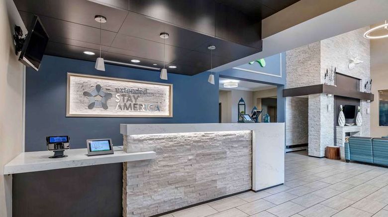 <b>Extended Stay America Prem Stes Lakeland Lobby</b>. Images powered by <a href="https://iceportal.shijigroup.com/" title="IcePortal" target="_blank">IcePortal</a>.