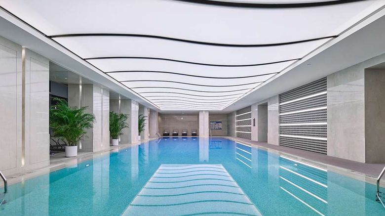 <b>Hilton Beijing Tongzhou Pool</b>. Images powered by <a href="https://iceportal.shijigroup.com/" title="IcePortal" target="_blank">IcePortal</a>.