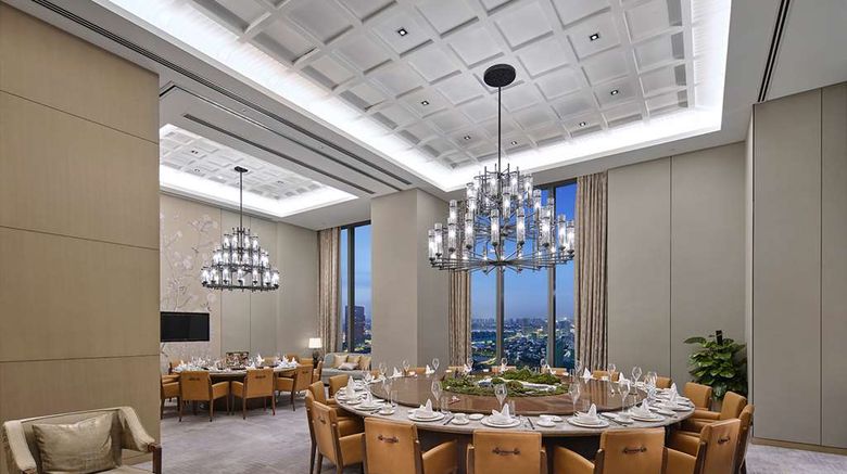 <b>Hilton Beijing Tongzhou Restaurant</b>. Images powered by <a href="https://iceportal.shijigroup.com/" title="IcePortal" target="_blank">IcePortal</a>.