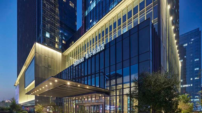<b>Hilton Beijing Tongzhou Exterior</b>. Images powered by <a href="https://iceportal.shijigroup.com/" title="IcePortal" target="_blank">IcePortal</a>.