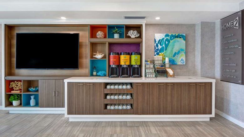 <b>Home2 Suites by Hilton Ormond Beach Restaurant</b>. Images powered by <a href="https://iceportal.shijigroup.com/" title="IcePortal" target="_blank">IcePortal</a>.