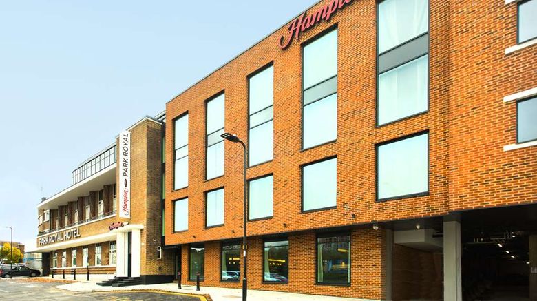 <b>Hampton by Hilton London Park Royal Exterior</b>. Images powered by <a href="https://iceportal.shijigroup.com/" title="IcePortal" target="_blank">IcePortal</a>.