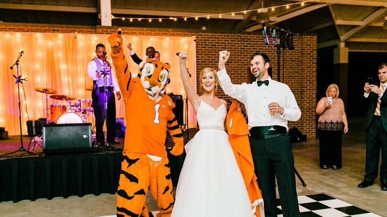 <b>Clemson University Conf Center & Inn Ballroom</b>. Images powered by <a href="https://iceportal.shijigroup.com/" title="IcePortal" target="_blank">IcePortal</a>.