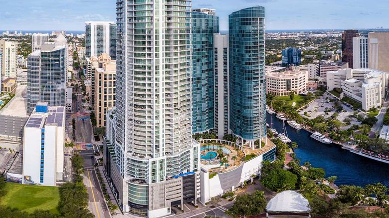 <b>Hyatt Centric Las Olas Fort Lauderdale Exterior</b>. Images powered by <a href="https://iceportal.shijigroup.com/" title="IcePortal" target="_blank">IcePortal</a>.
