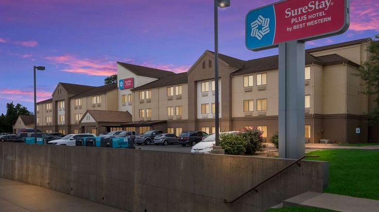<b>SureStay Plus by Best Western Coralville Exterior</b>. Images powered by <a href="https://iceportal.shijigroup.com/" title="IcePortal" target="_blank">IcePortal</a>.