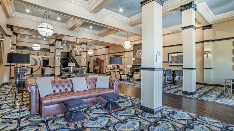 <b>The Peery Hotel Lobby</b>. Images powered by <a href="https://iceportal.shijigroup.com/" title="IcePortal" target="_blank">IcePortal</a>.