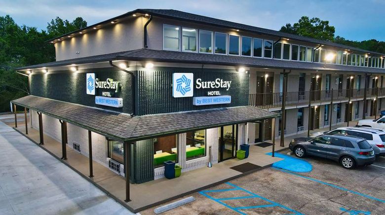 SureStay Hotel by Best Western Jasper Exterior. Images powered by <a href="https://iceportal.shijigroup.com" target="_blank" rel="noopener">Ice Portal</a>.