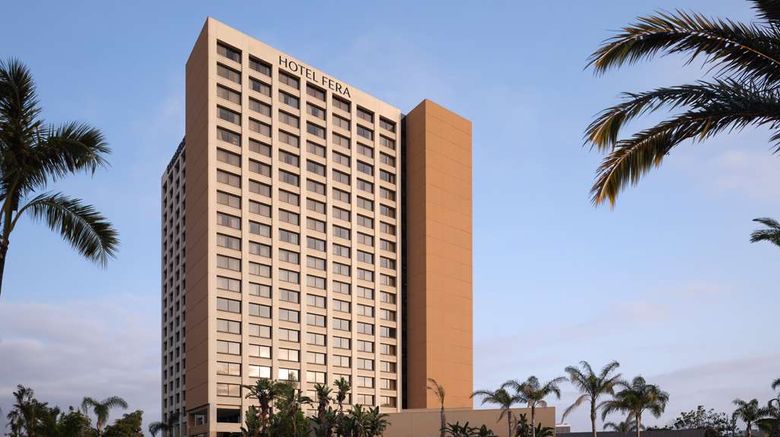 <b>Hotel Fera Anaheim, a DoubleTree by Hilton Exterior</b>. Images powered by <a href="https://iceportal.shijigroup.com/" title="IcePortal" target="_blank">IcePortal</a>.