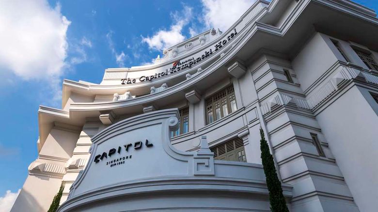 <b>The Capitol Kempinski Hotel Singapore Exterior</b>. Images powered by <a href="https://iceportal.shijigroup.com/" title="IcePortal" target="_blank">IcePortal</a>.