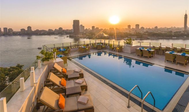 Kempinski Nile Hotel Cairo Exterior