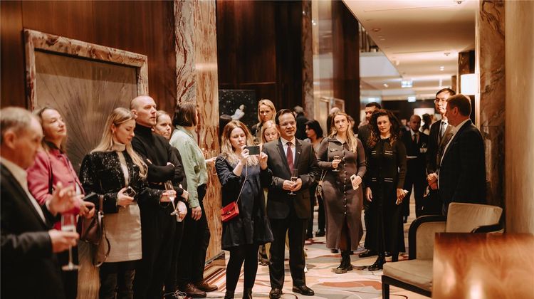 Grand Hotel Kempinski Riga Lobby