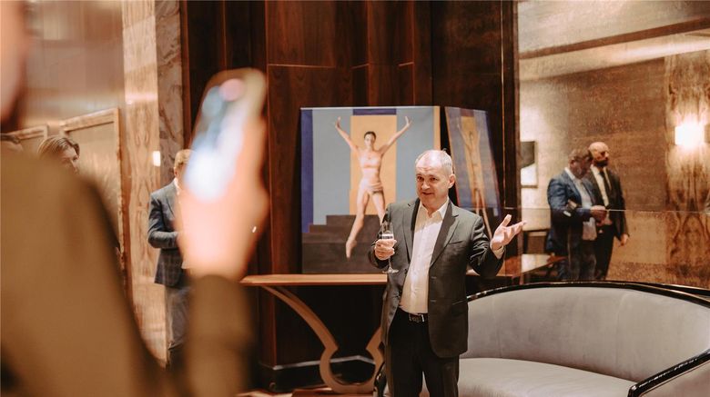 <b>Grand Hotel Kempinski Riga Lobby</b>. Images powered by <a href="https://iceportal.shijigroup.com/" title="IcePortal" target="_blank">IcePortal</a>.