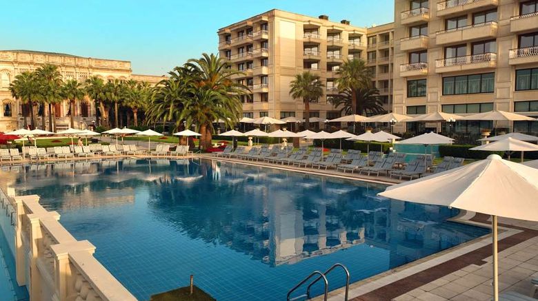 <b>Ciragan Palace Kempinski Pool</b>. Images powered by <a href=https://www.travelagewest.com/Hotels/Istanbul/