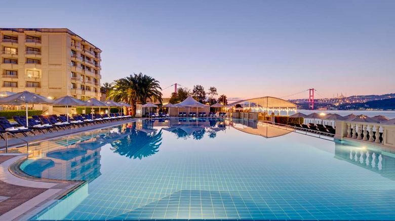 <b>Ciragan Palace Kempinski Pool</b>. Images powered by <a href=https://www.travelagewest.com/Hotels/Istanbul/