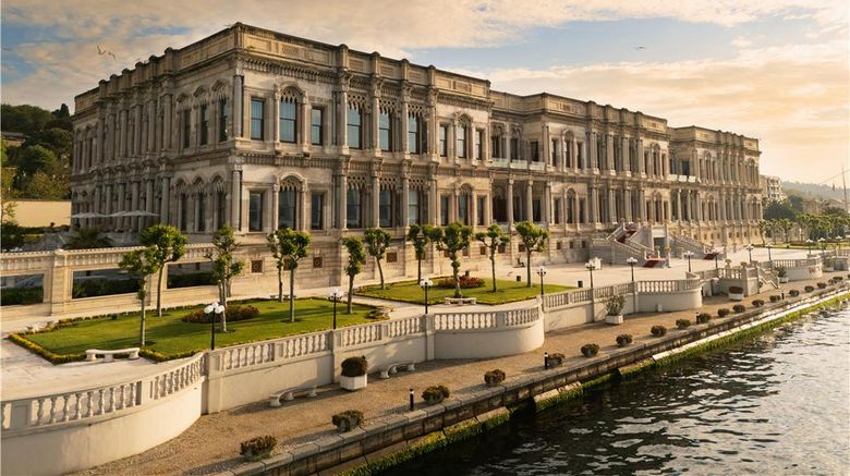 <b>Ciragan Palace Kempinski Exterior</b>. Images powered by <a href=https://www.travelagewest.com/Hotels/Istanbul/