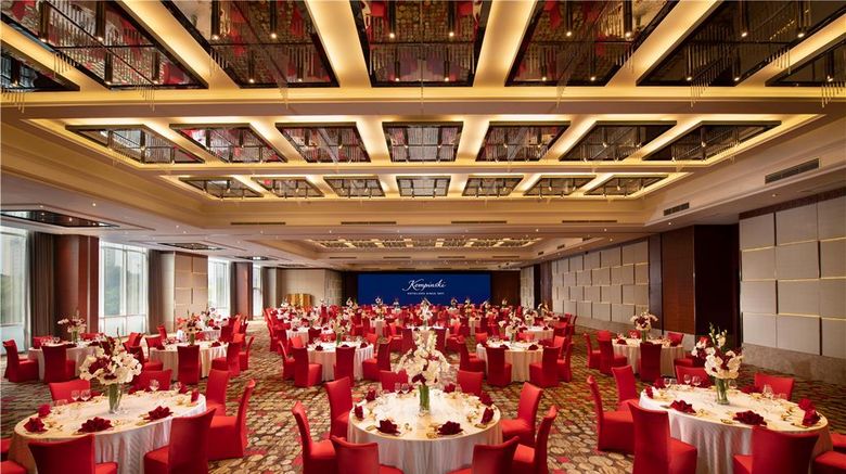 <b>Kempinski Hotel Beijing Yansha Center Ballroom</b>. Images powered by <a href="https://iceportal.shijigroup.com/" title="IcePortal" target="_blank">IcePortal</a>.