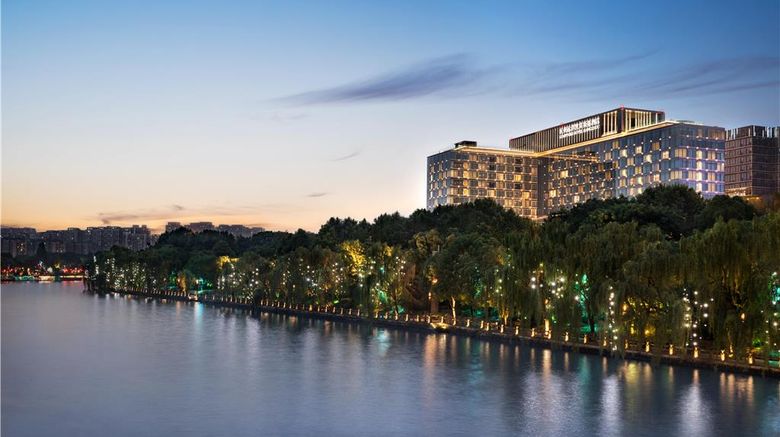 <b>Kempinski Hotel Hangzhou Exterior</b>. Images powered by <a href="https://iceportal.shijigroup.com/" title="IcePortal" target="_blank">IcePortal</a>.