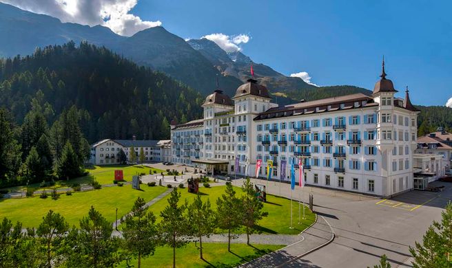 Grand Hotel des Bains Kempinski Exterior