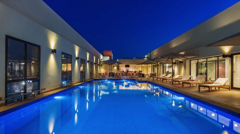<b>IntercityHotel Nizwa Pool</b>. Images powered by <a href="https://iceportal.shijigroup.com/" title="IcePortal" target="_blank">IcePortal</a>.
