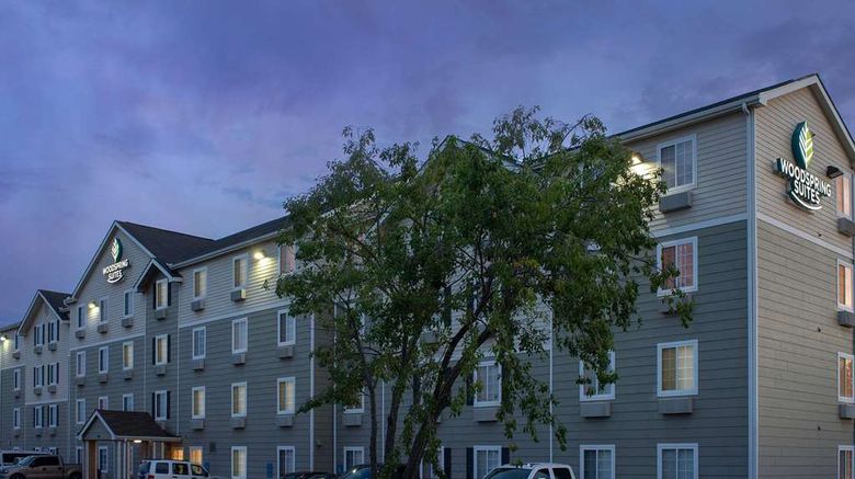 <b>WoodSpring Suites Huntsville/Madison Exterior</b>. Images powered by <a href="https://iceportal.shijigroup.com/" title="IcePortal" target="_blank">IcePortal</a>.