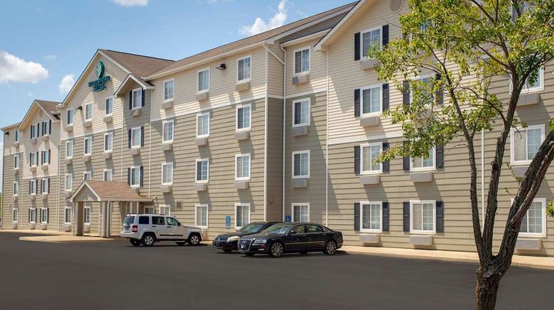 <b>WoodSpring Suites Huntsville/Madison Exterior</b>. Images powered by <a href="https://iceportal.shijigroup.com/" title="IcePortal" target="_blank">IcePortal</a>.
