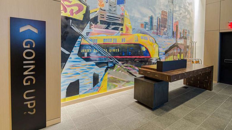 <b>Canopy by Hilton Jersey City Arts Dist Lobby</b>. Images powered by <a href="https://iceportal.shijigroup.com/" title="IcePortal" target="_blank">IcePortal</a>.