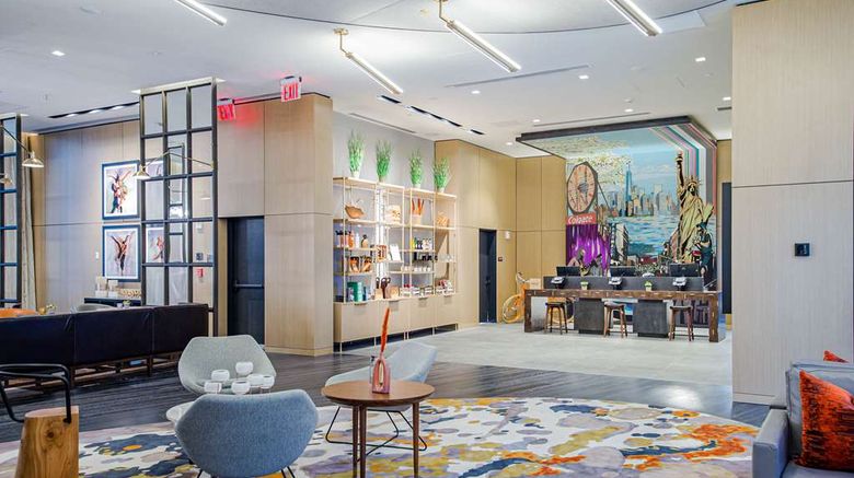 <b>Canopy by Hilton Jersey City Arts Dist Lobby</b>. Images powered by <a href="https://iceportal.shijigroup.com/" title="IcePortal" target="_blank">IcePortal</a>.