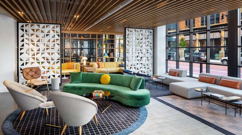 <b>Canopy by Hilton Grand Rapids Downtown Lobby</b>. Images powered by <a href="https://iceportal.shijigroup.com/" title="IcePortal" target="_blank">IcePortal</a>.