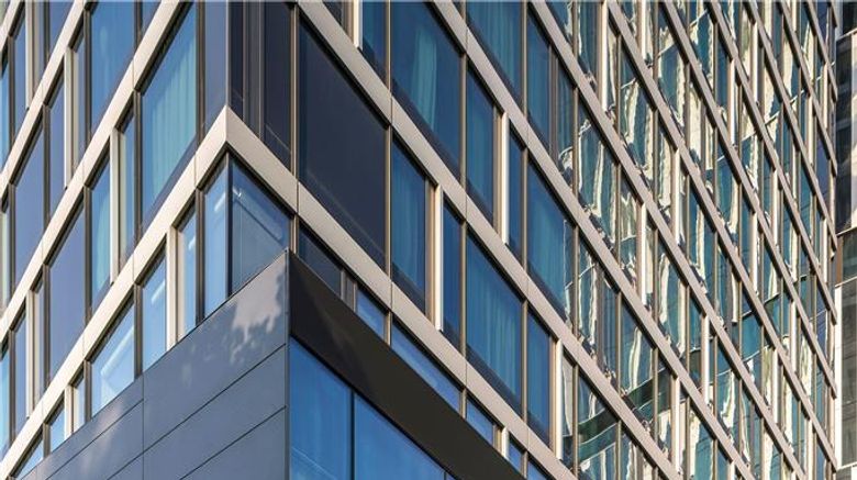 <b>Melia Frankfurt City Exterior</b>. Images powered by <a href="https://iceportal.shijigroup.com/" title="IcePortal" target="_blank">IcePortal</a>.